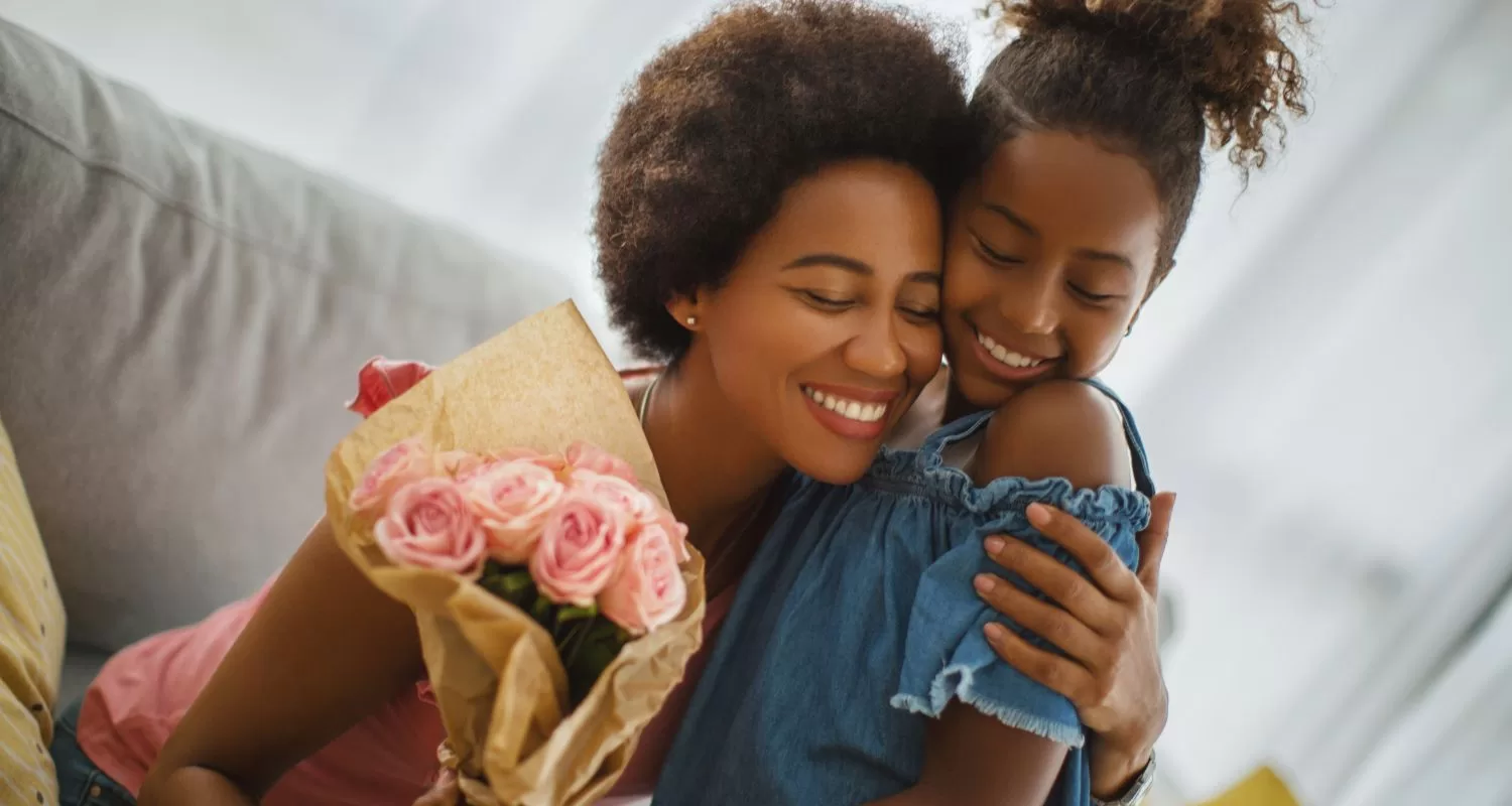 Dia das Mães filha negra