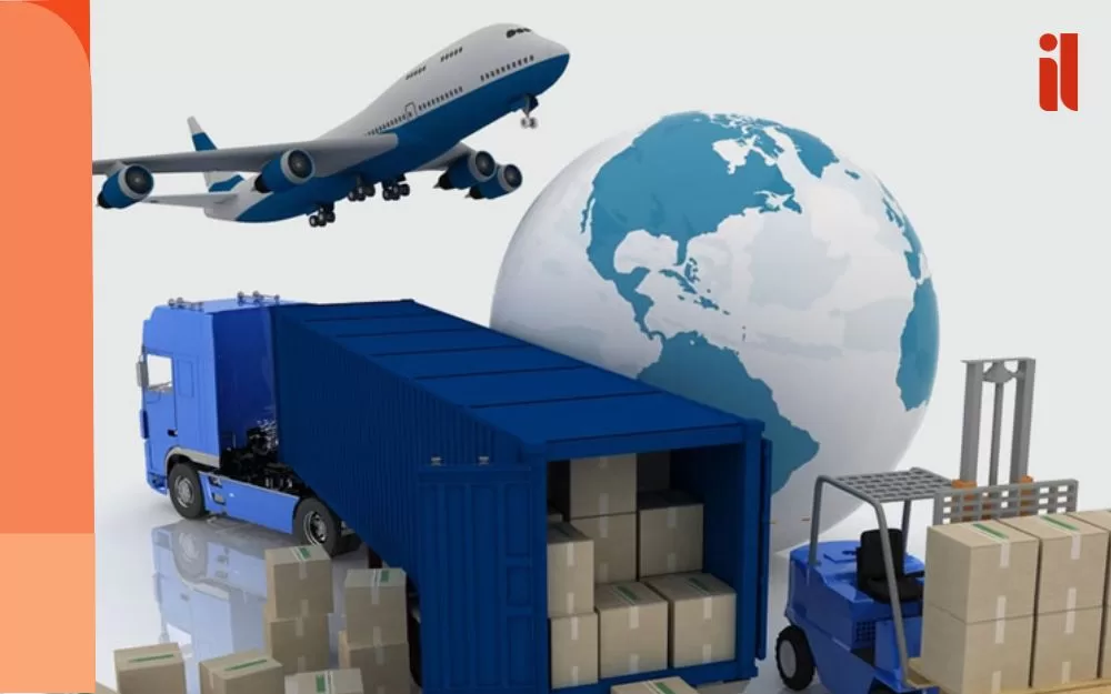 areas da logistica -entrega, transporte, armazenamento